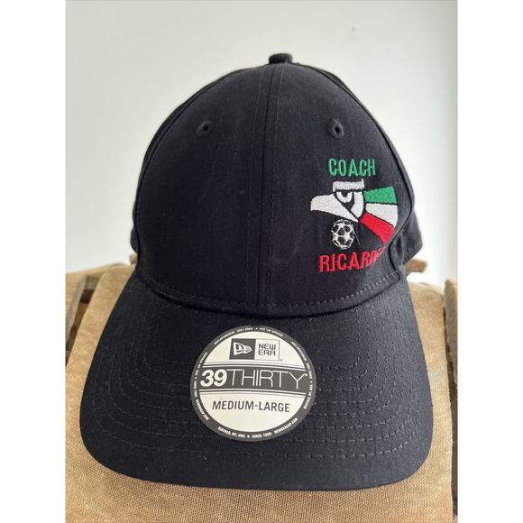 Mexico National Football Hat Embroidered Cotton Coach Ricardez Cap Soccer 3930 - Picture 1 of 13